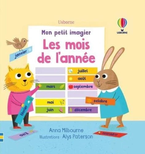 Mon petit imagier - Les mois de l'année