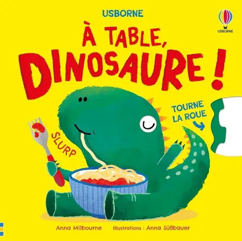 Tourne la roue - À table, Dinosaure !