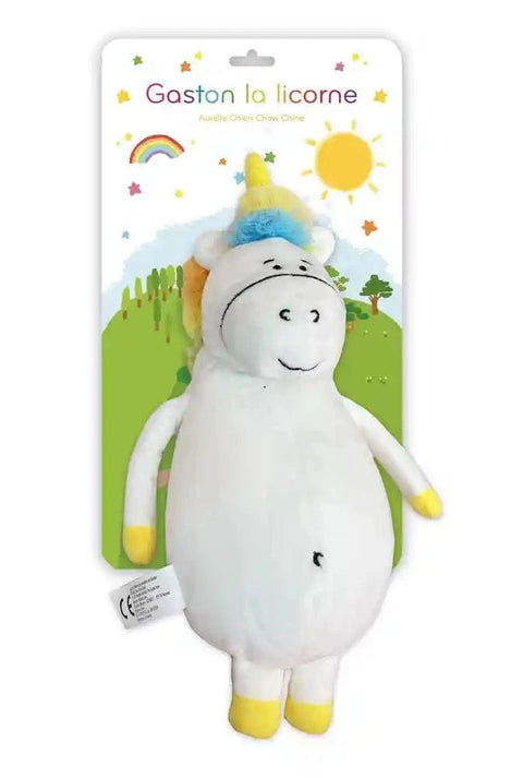 Ma peluche Gaston la licorne