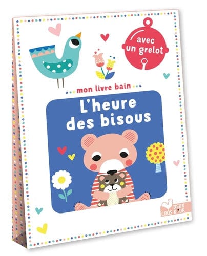 Livre bain - L'heure des bisous