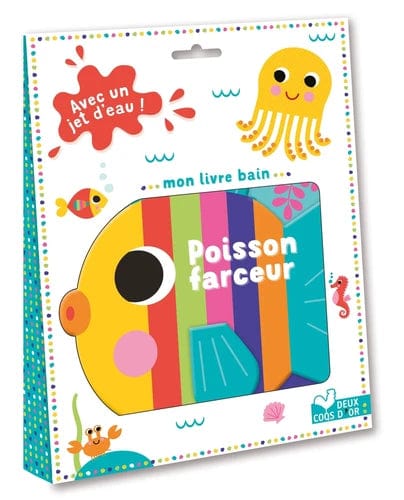 Livre bain - Poisson farceur