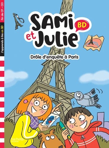 Sami et Julie BD - Drôle d'enquête à Paris