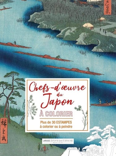 Chefs-d'œuvre du Japon à colorier