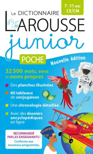 Dictionnaire Larousse junior poche CE/CM ( 7 - 11 ans)