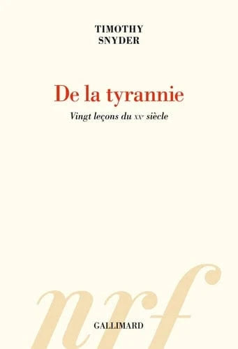 De la tyrannie