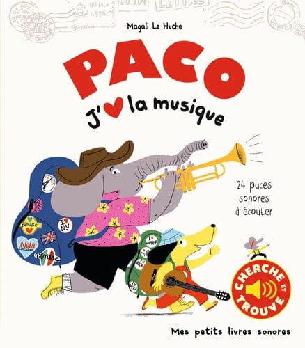 Livre sonore - J'aime la musique