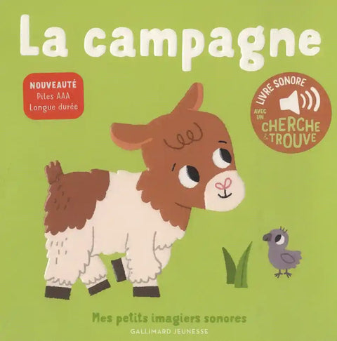 Livre sonore - La campagne