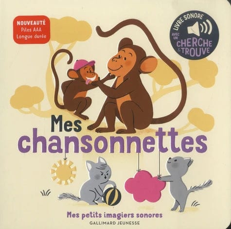Livre sonore - Mes chansonnettes