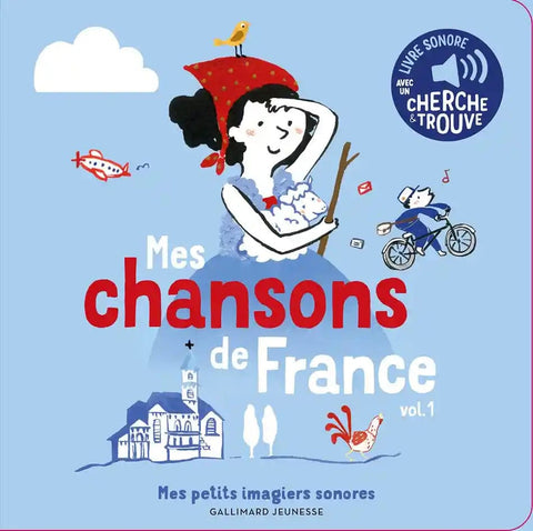 Livre sonore - Mes chansons de France