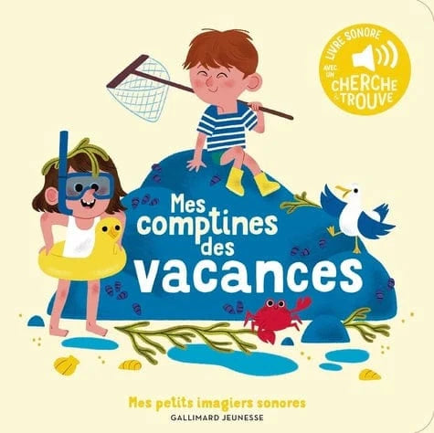 Livre sonore - Mes comptines des vacances