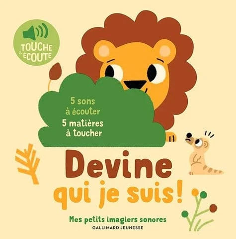 Livre sonore - Devine qui je suis !