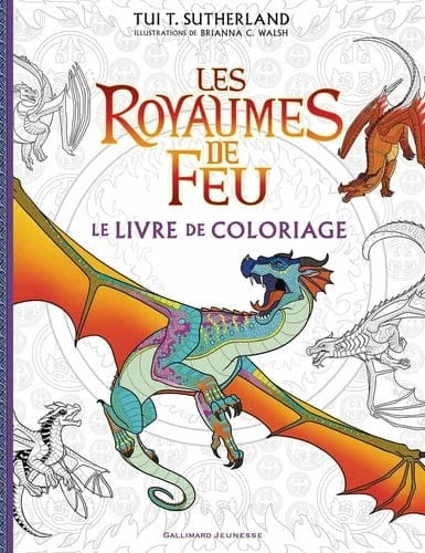 Livre de coloriage - Les Royaumes de feu (Copy)