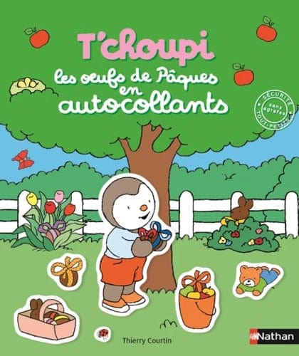 T'choupi, les œufs de Pâques en autocollants !