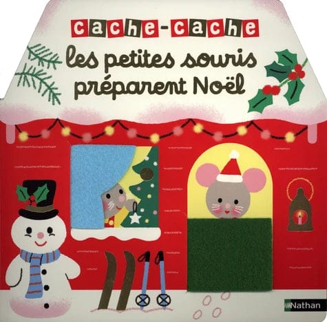 Cache-cache les petites souris préparent Noël