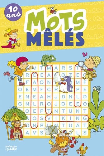 Mots mêlés - 10 ans