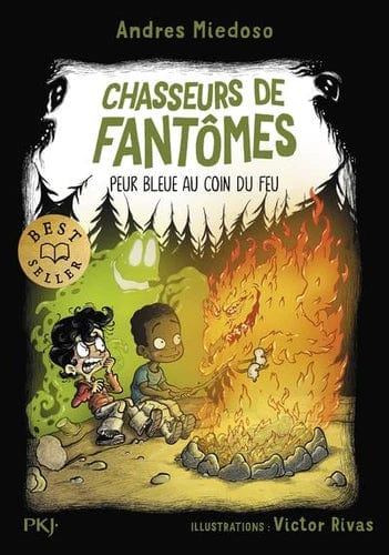Chasseurs de fantômes T08 - Peur bleue au coin du feu