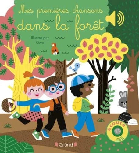 Livre sonore - Mes premières chansons dans la forêt