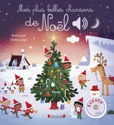 Livre sonore - Mes plus belles chansons de Noël