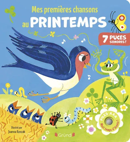 Mes premières chansons au printemps