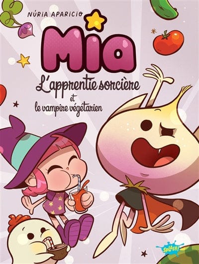 Mia l'apprentie sorcière et le vampire végétarien