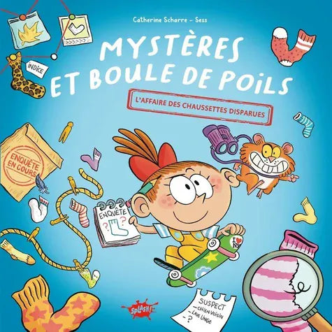 Mystère et boule de poils - L'affaire des chaussettes disparues