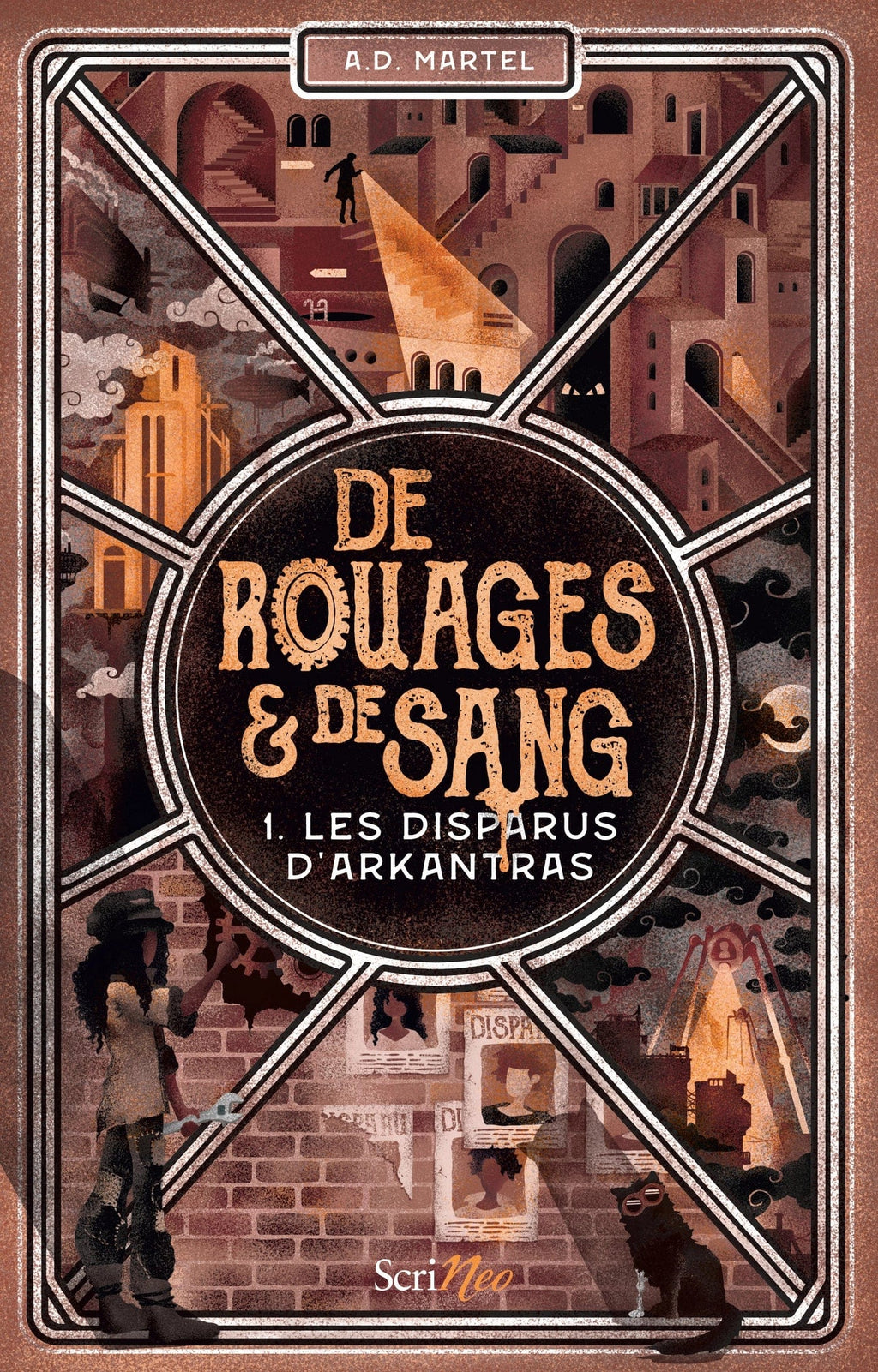 De rouages et de sang T01 - Les disparus d'Arkantras