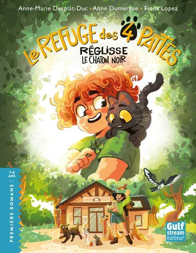 Le refuge des 4 pattes - Réglisse le chaton noir