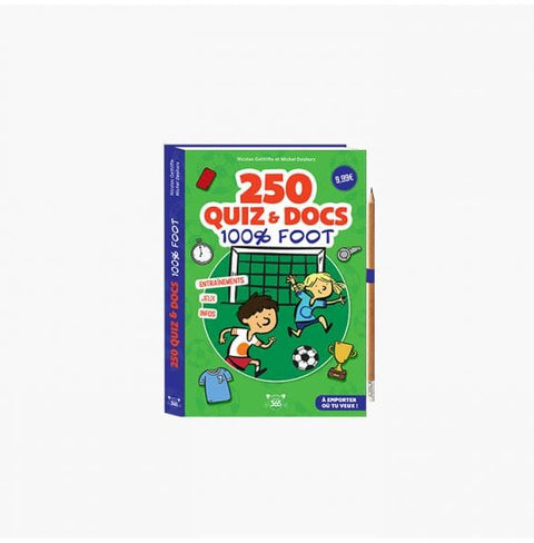 250 quiz et docs 100% foot