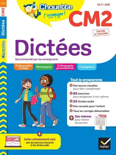 Chouette - Dictées CM2 ( 5e année)