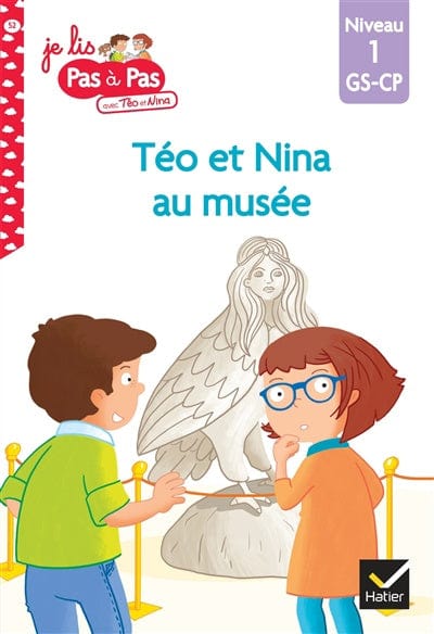 Je lis pas à pas - Téo et Nina au musée