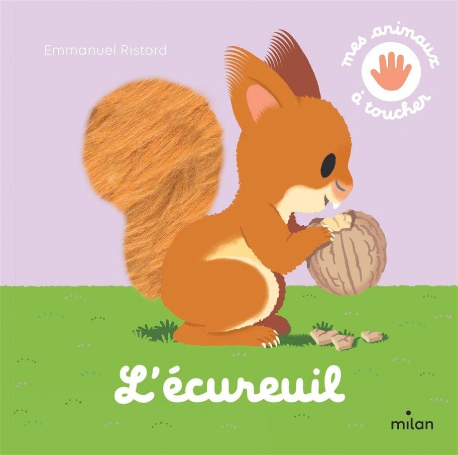 Mes animaux à toucher - L'écureuil