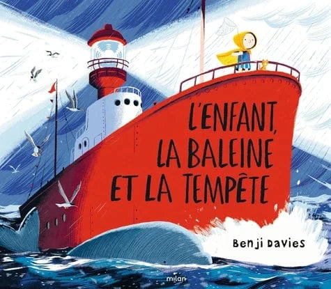 L'enfant et la baleine et la tempête
