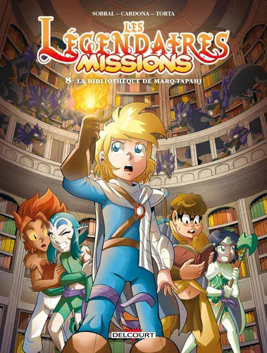 Les légendaires missions T08 - La bibliothèque de Marq-Tapahj
