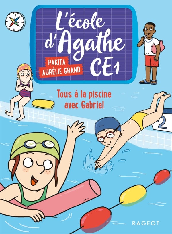 L'école d'Agathe CE1 - Tous à la piscine avec Gabriel