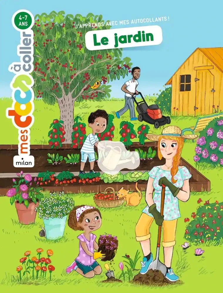 Mes p'tits docs à coller - Le jardin