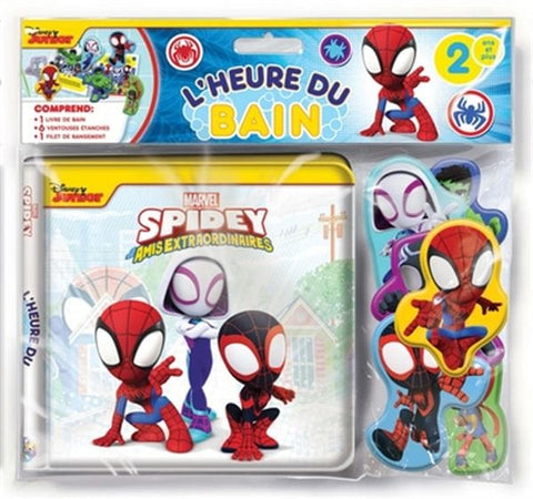 Spidey amis extraordinaires - L'heure du bain ( livre bain)