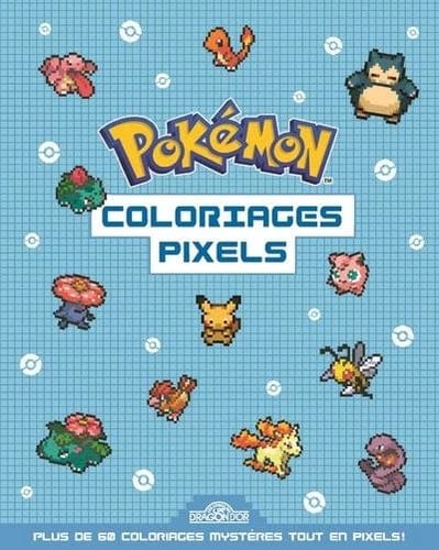 Pokémon - Coloriages pixels
