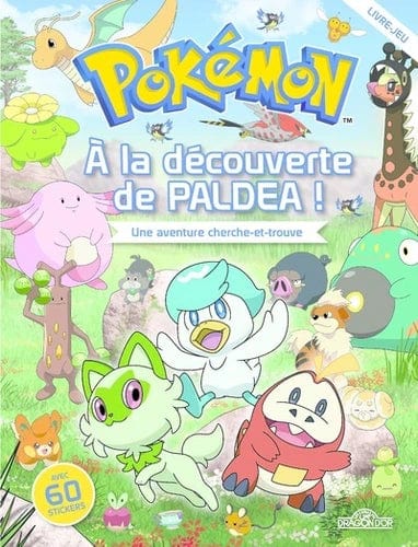Pokémon - À la découverte de Paldea ! - Une aventure cherche-et-trouve