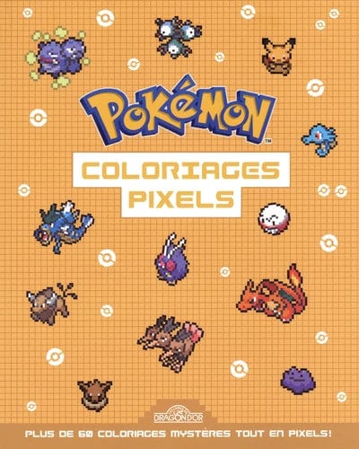 Pokémon - Coloriages pixels