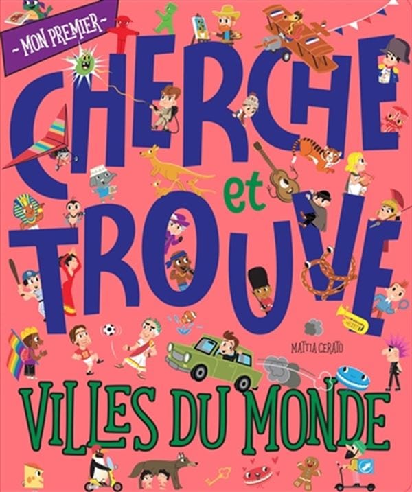 Mon premier cherche et trouve - Villes du mondes