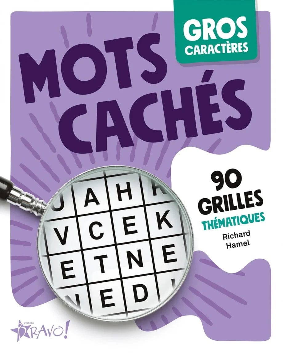 Mots cachés - Gros caractères