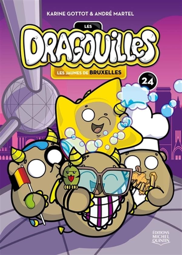 Les Dragouilles T24 - Les jaunes de Bruxelles