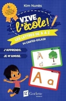 Cartes éclair - Les lettres de a à z