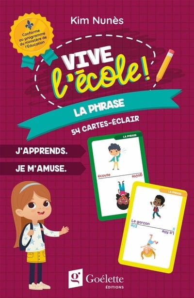 Cartes éclair - La phrase