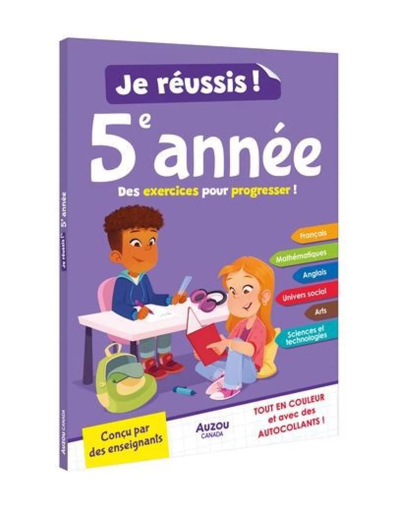 Je réussis ma 5e année