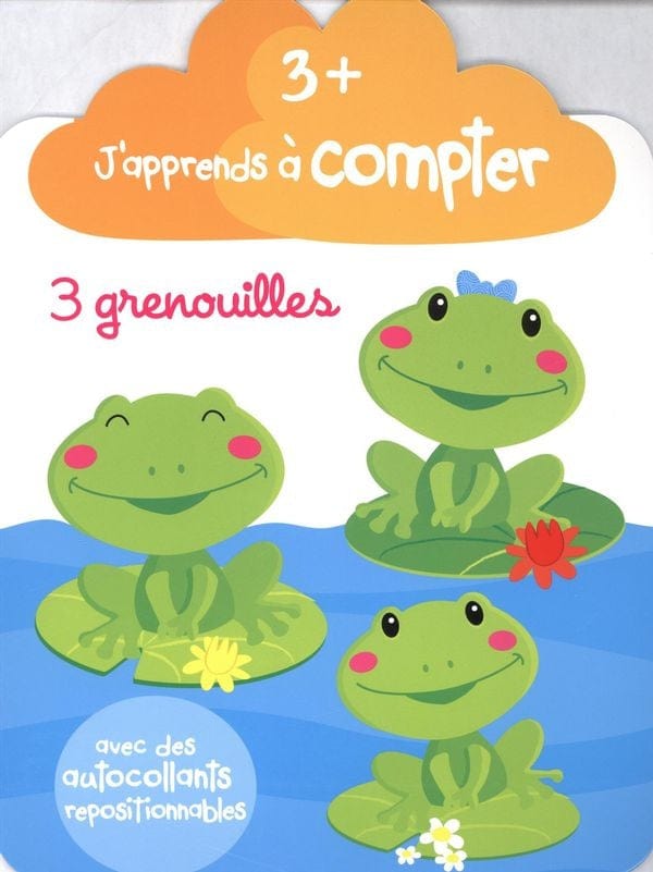 J'apprends à compter: 3 ans et plus : avec des autocollants…