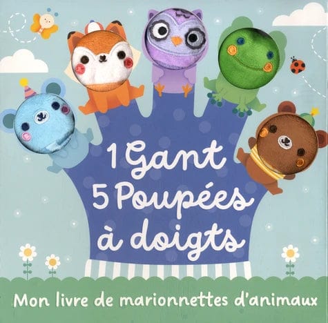 Mon livre de marionnettes d'animaux