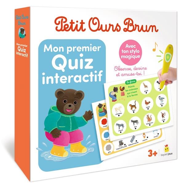 Petit Ours Brun - Mon premier quiz interactif