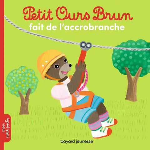 Petit Ours Brun - fait de l'accrobranche