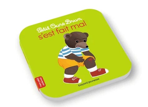 Petit ours brun - s'est fait mal